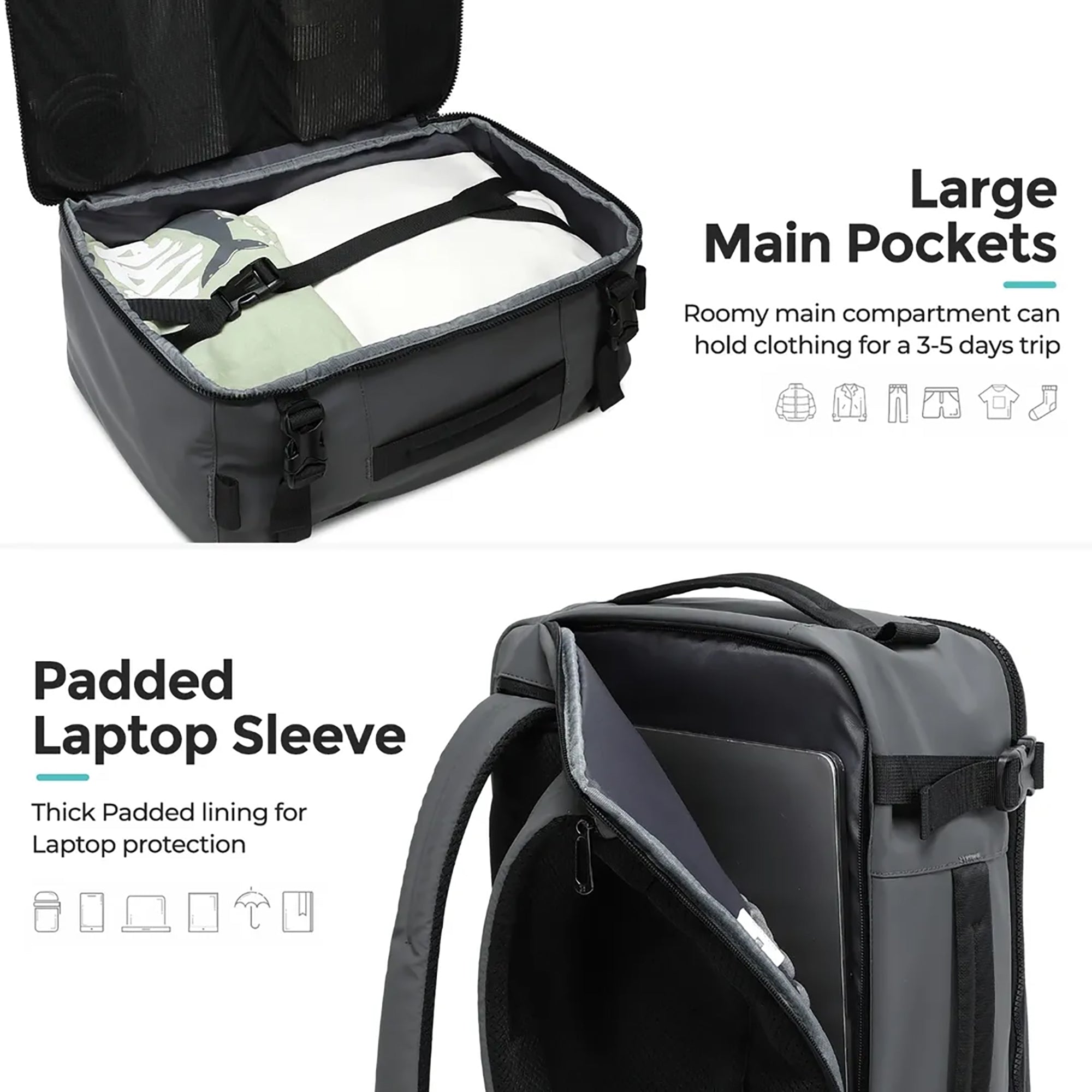 BRUNO CAVALLI Travel Backpack 17200